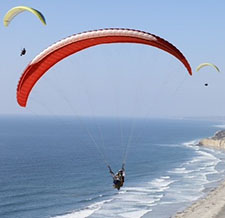 Burton paragliding