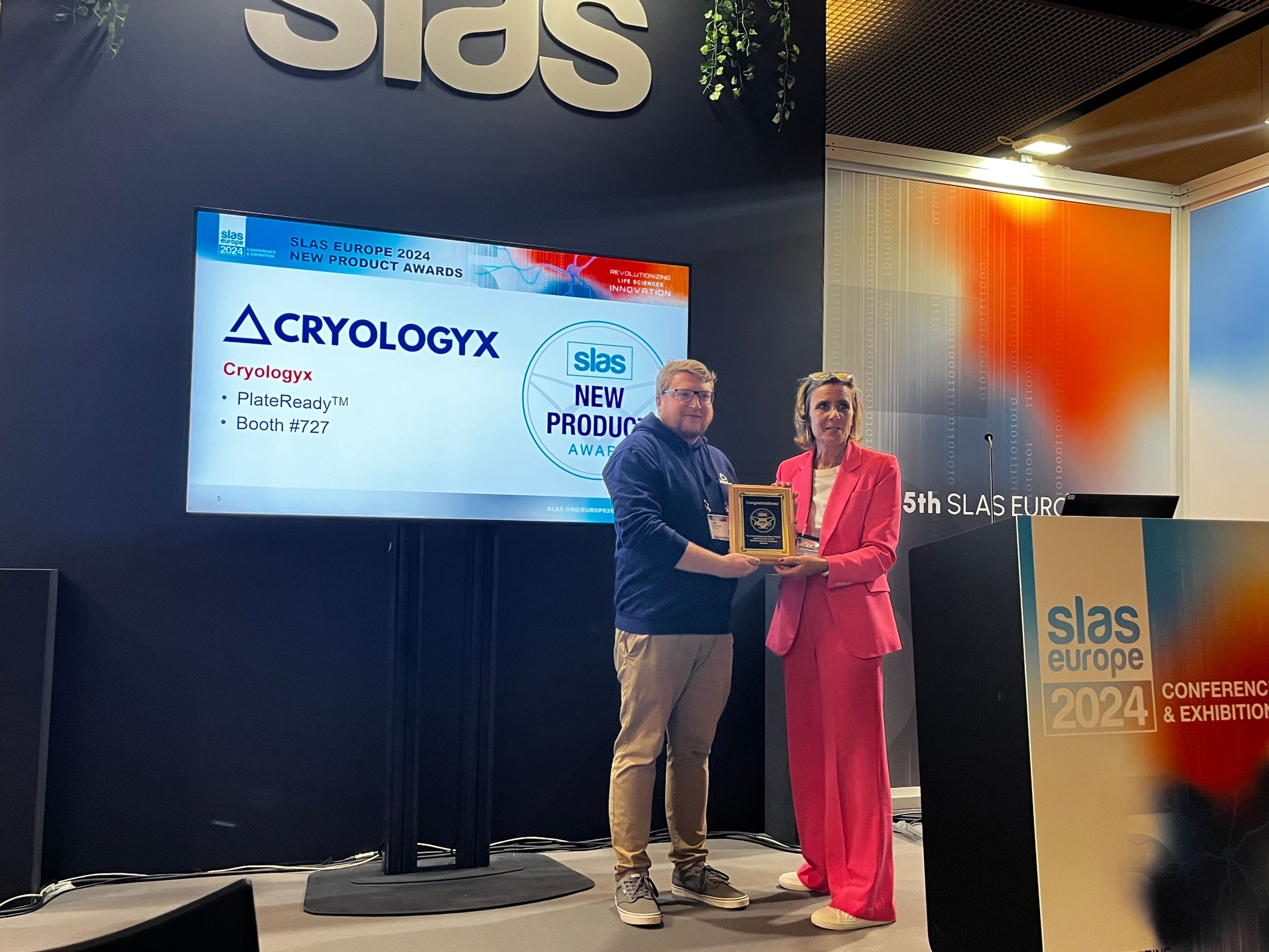 CryoLogyx SLAS Europe 20234 New Product Award